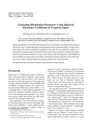 Estimating Illumination Parameters Using Spherical Harmonics ...