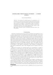 Generalized permutation patterns - a short survey - The Strathclyde ...