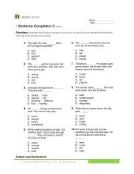 Run-on Sentences Worksheet - English for Everyone