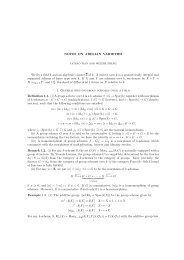 Incomplete notes - Department of Mathematics - Columbia University