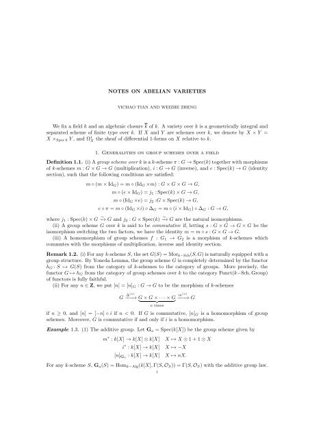Incomplete Measure Notes Incomplete notes - Department of Mathematics - Columbia University