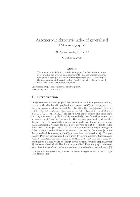 Automorphic chromatic index of generalized Petersen graphs