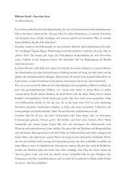 Das Kalte Herz Wilhelm Hauff