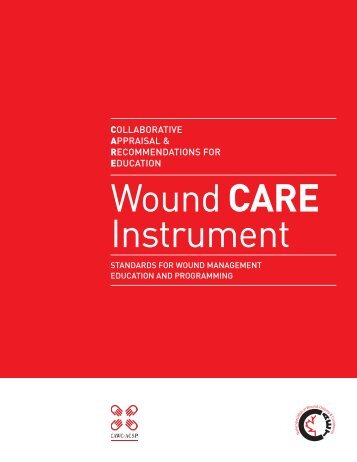 Wound Care Instrument - Canadian Association of Wound Care