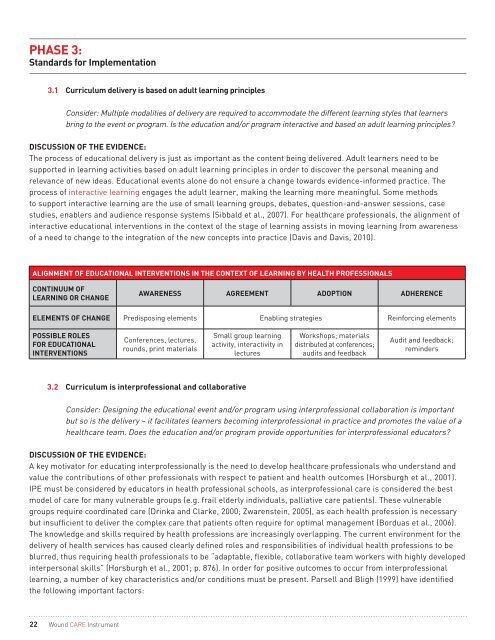 Wound Care Instrument - Canadian Association of Wound Care