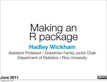 Download slides - Courses - Hadley Wickham