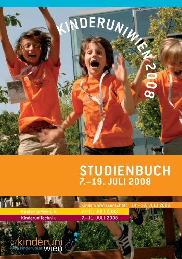 Studienbuch 2008 - Kinderuni
