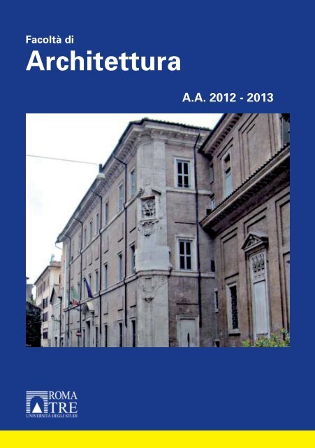 Architettura - Servizio di hosting - Università degli Studi Roma Tre