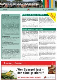 Ausgabe 02-2008 - Golf Club Gut Apeldoer