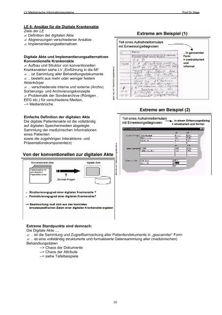 1 / Übersicht / Prof. Dr. P. Haas / FH Dortmund / Nov. 2000/ Seite 1 ...