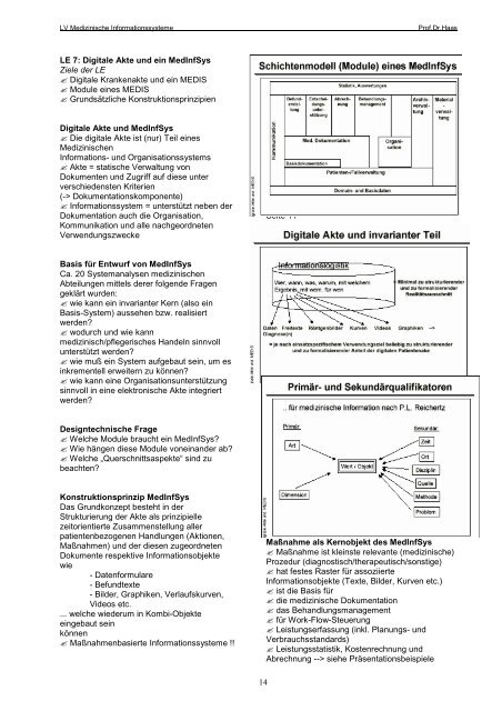 1 / Übersicht / Prof. Dr. P. Haas / FH Dortmund / Nov. 2000/ Seite 1 ...