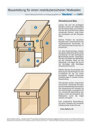 Nistkasten-Bauanleitung