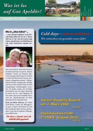 Club-News 01 - Golf Club Gut Apeldoer