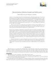 Characterization of Eulerian binomial and Sheffer posets