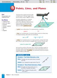 1.3 Points, Lines, and Planes