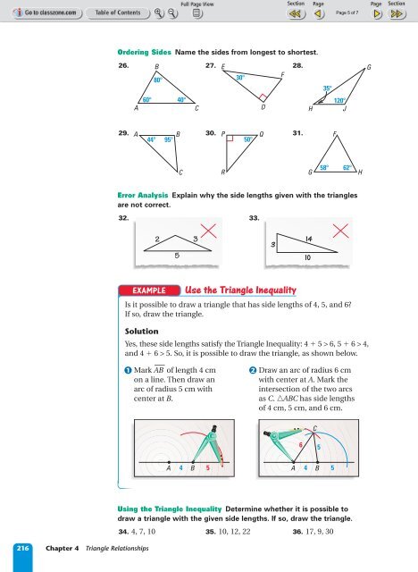 ここへ到着する 5 5 The Triangle Inequality Worksheet Answers Page 34 - サゾナタメ