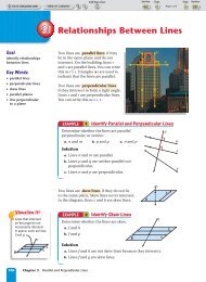 3.1 Relationships Between Lines