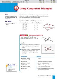 5.5 Using Congruent Triangles