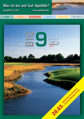 Ausgabe 01-2011 > hier - Golf Club Gut Apeldoer