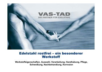 1998 Gründung der VAS-TAD Edelstahl ... - APL Apparatebau Gmbh