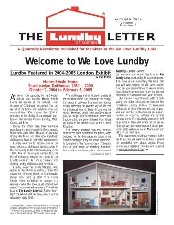 Fall 04 Issue - We Love Lundby Club