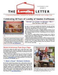 THE LETTER - We Love Lundby Club