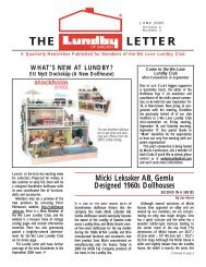 THE LETTER - We Love Lundby Club