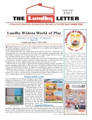 Volume 4, Number 2 - We Love Lundby Club