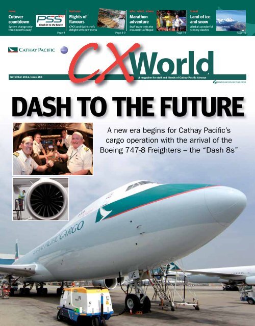 A new era begins for Cathay Pacific's cargo operation with the ...