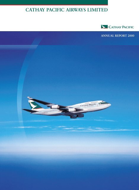 Annual Report 2000 - Cathay Pacific