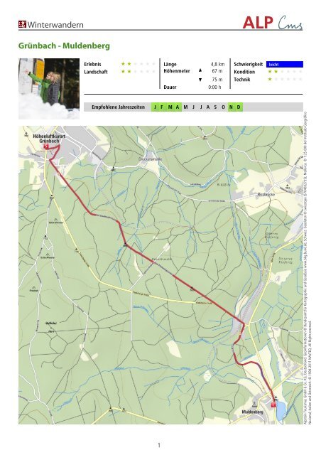 Winterwandern Grünbach - Muldenberg - Kammweg Erzgebirge ...