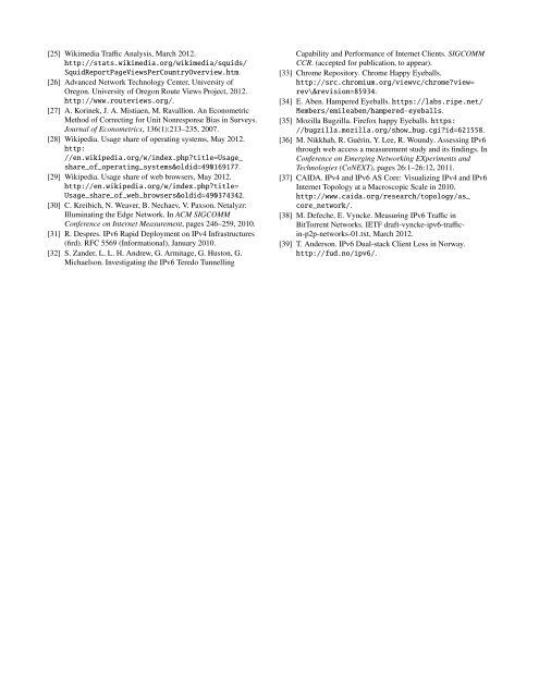 Mitigating Sampling Error when Measuring Internet Client IPv6 ...