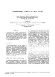 Collision Probability in Saturated IEEE 802.11 Networks - CAIA ...