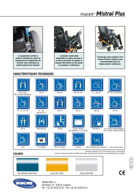 Mistral Plus_SL_BE_fr_2003.pdf - Invacare