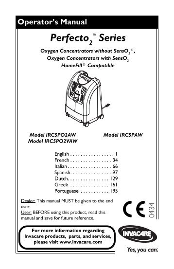 Perfecto ™Series - Invacare