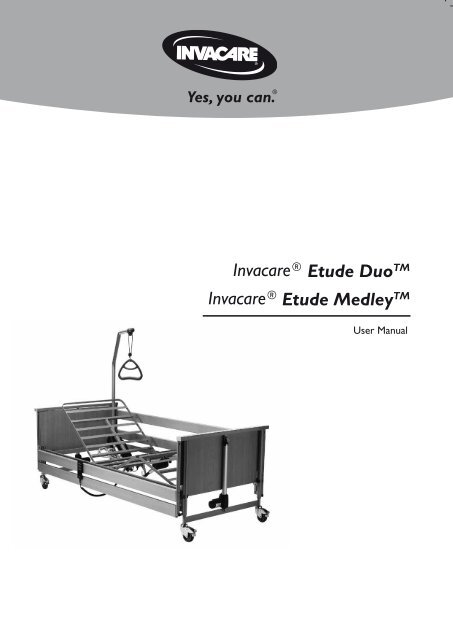 Etude Medley User Manual.pdf - Invacare UK