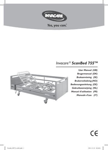 Invacare®ScanBed 755TM