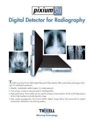 Digital Detector for Radiography Trixell's