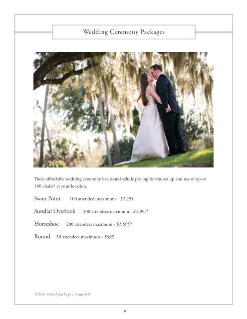 Wedding Guide & Packages - Bok Tower Gardens