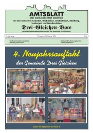 Hochladen - Gemeinde Drei Gleichen