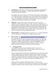 On-line Sweepstakes Rules Template 1. Introduction ... - Thirteen