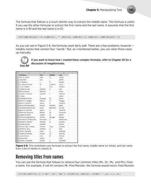 Excel's Formula - sisman