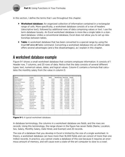 Excel's Formula - sisman