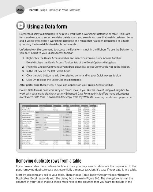 Excel's Formula - sisman