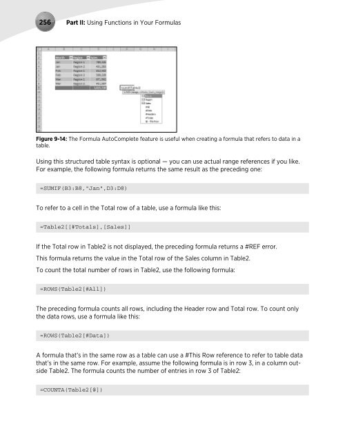 Excel's Formula - sisman