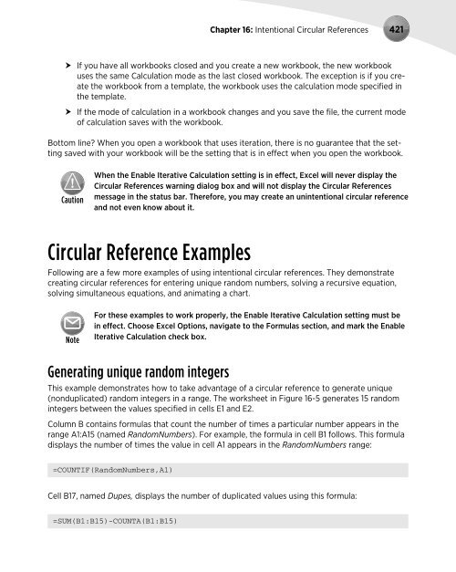 Excel's Formula - sisman