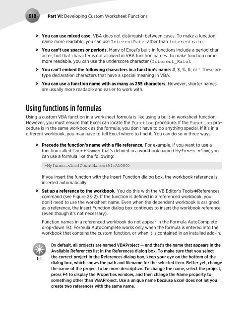 Excel's Formula - sisman