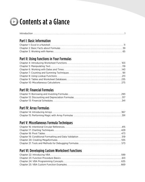 Excel's Formula - sisman