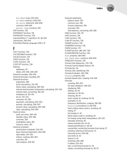 Excel's Formula - sisman