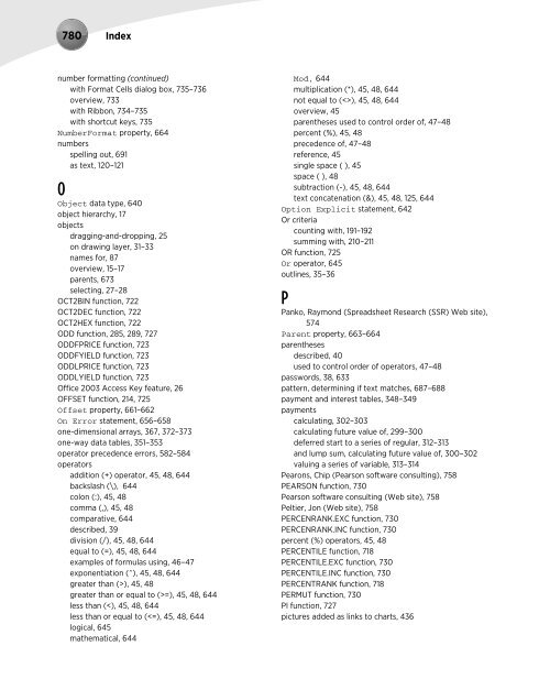 Excel's Formula - sisman